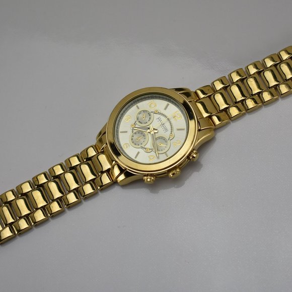 Joan Rivers Men Watch Classics Collection Gold Tone - Picture 7 of 8